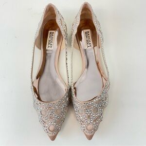 Badgley Mischka Gigi Embellished Flats